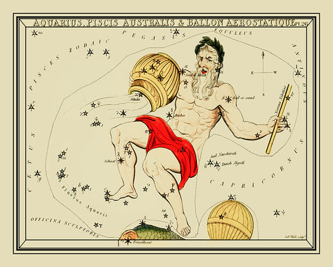 Urania's Mirror Aquarius, Pisces Australis & Ballon Aerostatique
