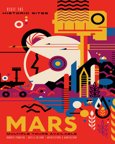 Mars - Visit the Historic Sites