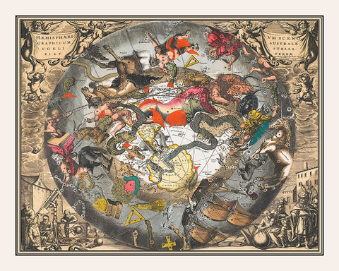 Scenographic View of the Southern Hemisphere