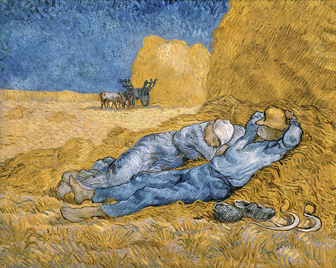 Van Gogh - The Siesta After Millet