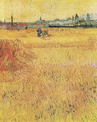 Van Gogh - Arles View from the Wheat Fields