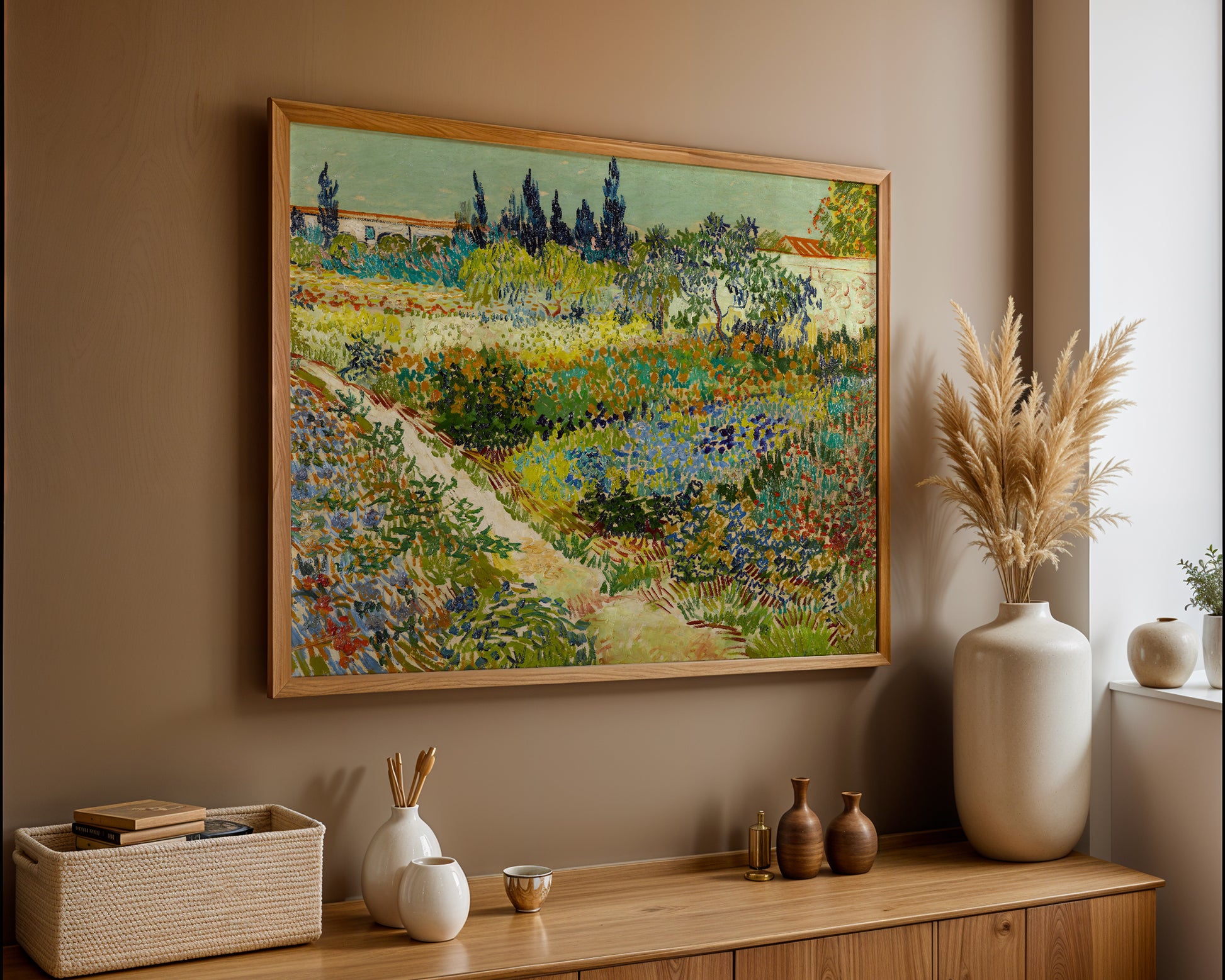 Van Gogh - Garden at Arles No1