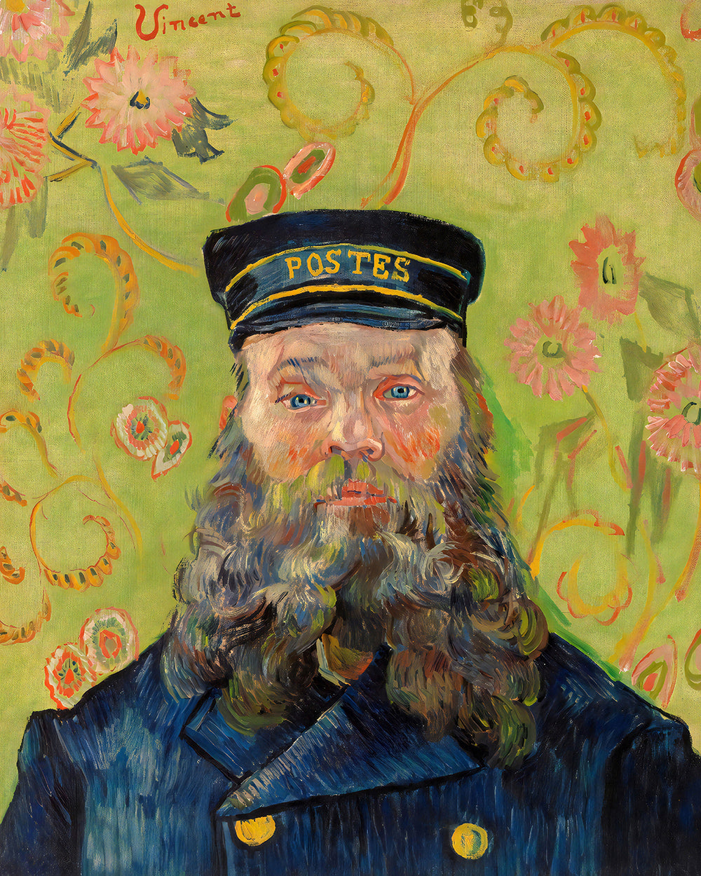 Van Gogh - Portrait of the Postman Joseph Roulin