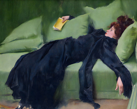 Ramon Casas - After The Ball Poster