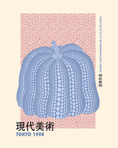 Blue Pumpkin Infinity Dots