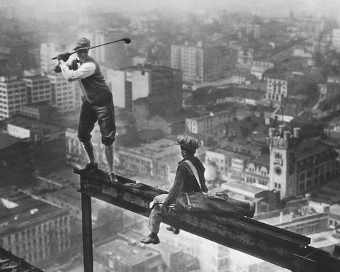 Golf Atop A Skyscraper