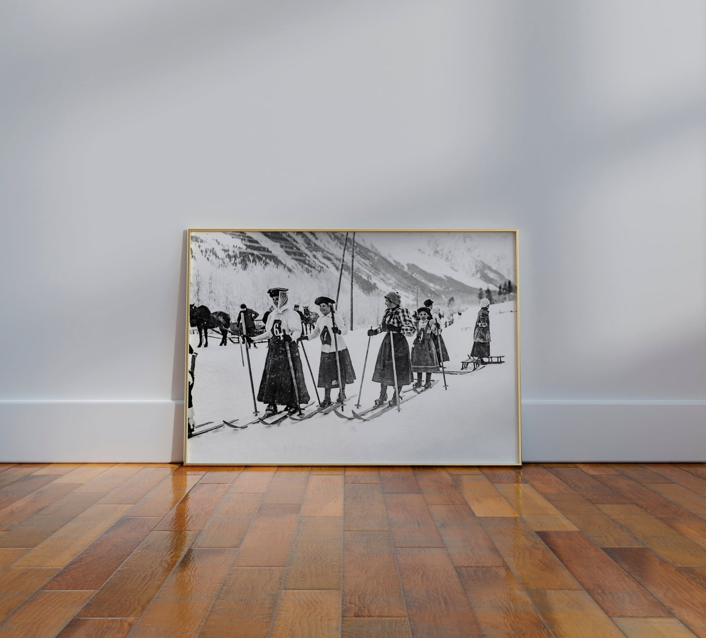 Victorian Women Skiers