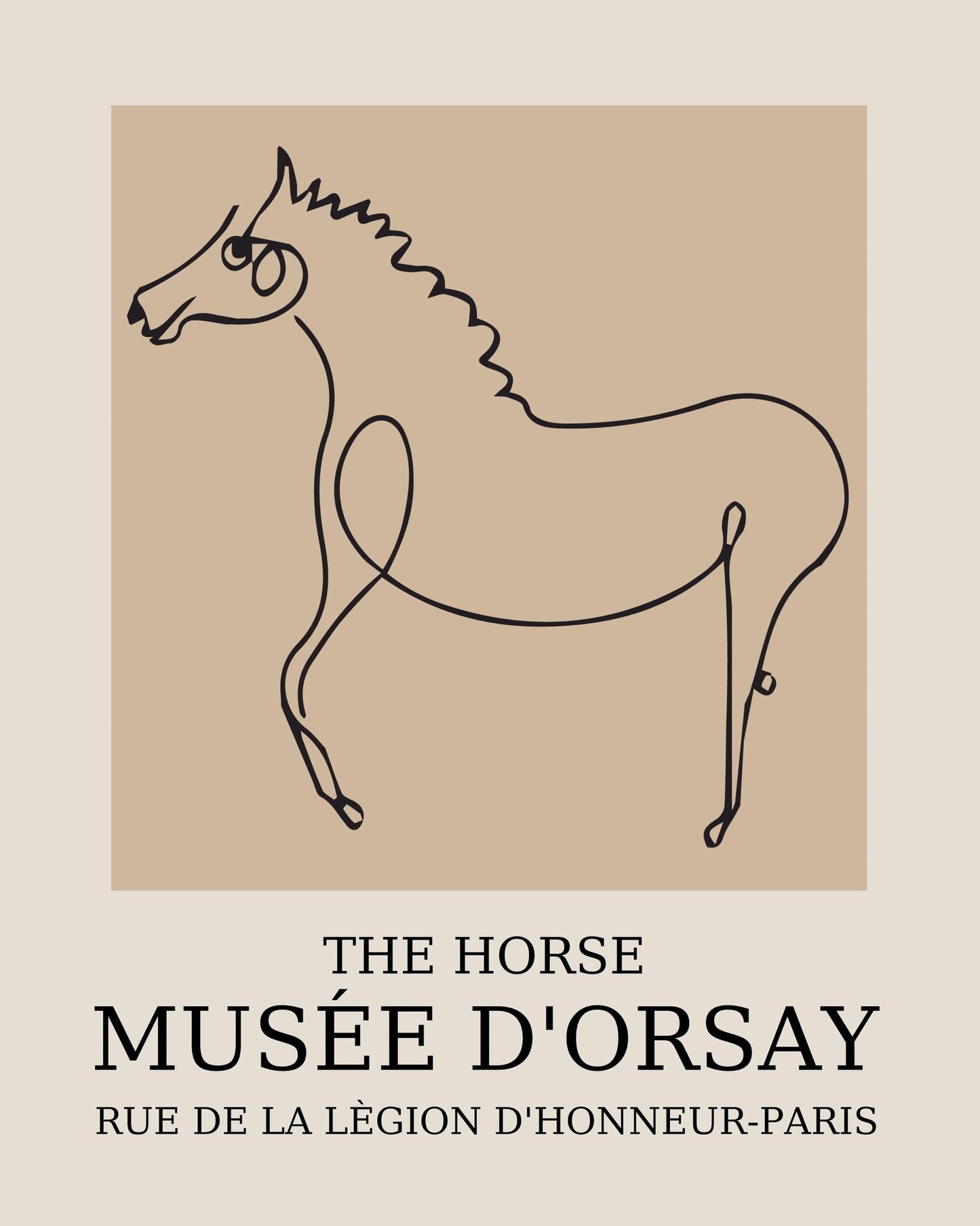 Picasso - The Horse