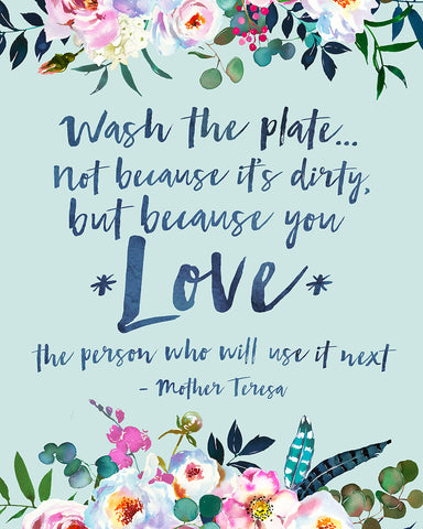 Wash the Plate No1