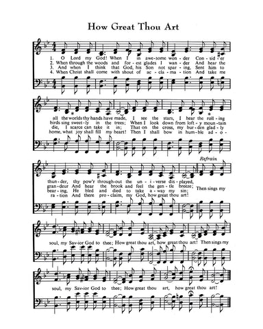 How Great Thou Art