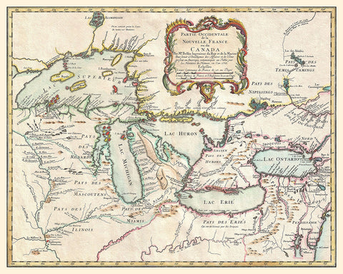 New France Map