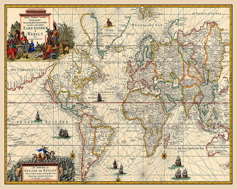Gerard Van Keulen - Map of the World