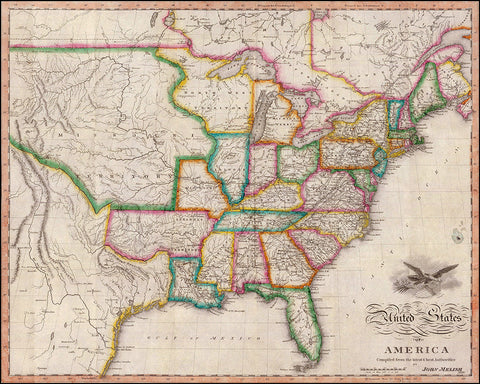United States of America Map
