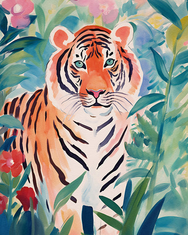 Watercolor Tiger