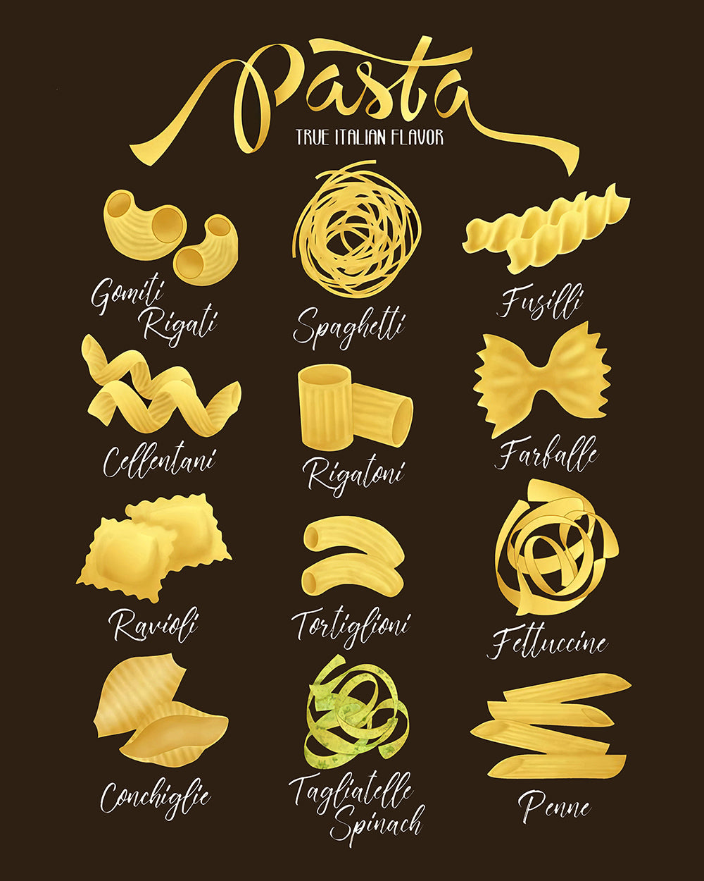 Pasta True Italian Flavor