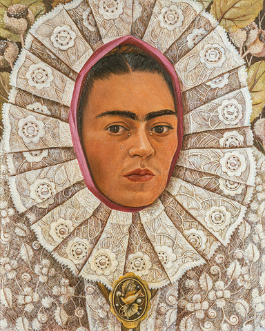 Frida Kahlo - Self-Portrait in Medallion