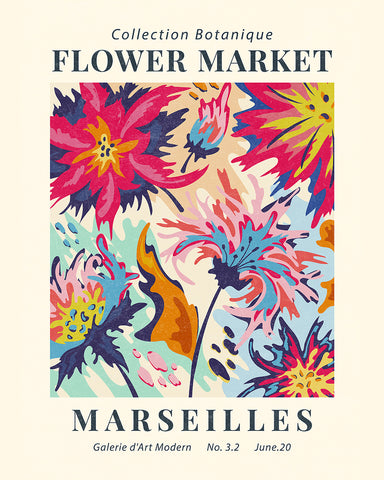 Marseilles Flower Market