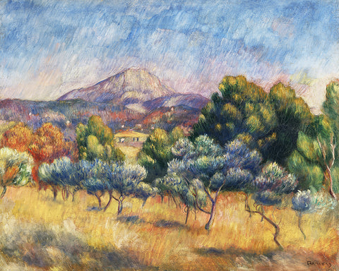 Auguste Renoir - Mont Sainte Victoire