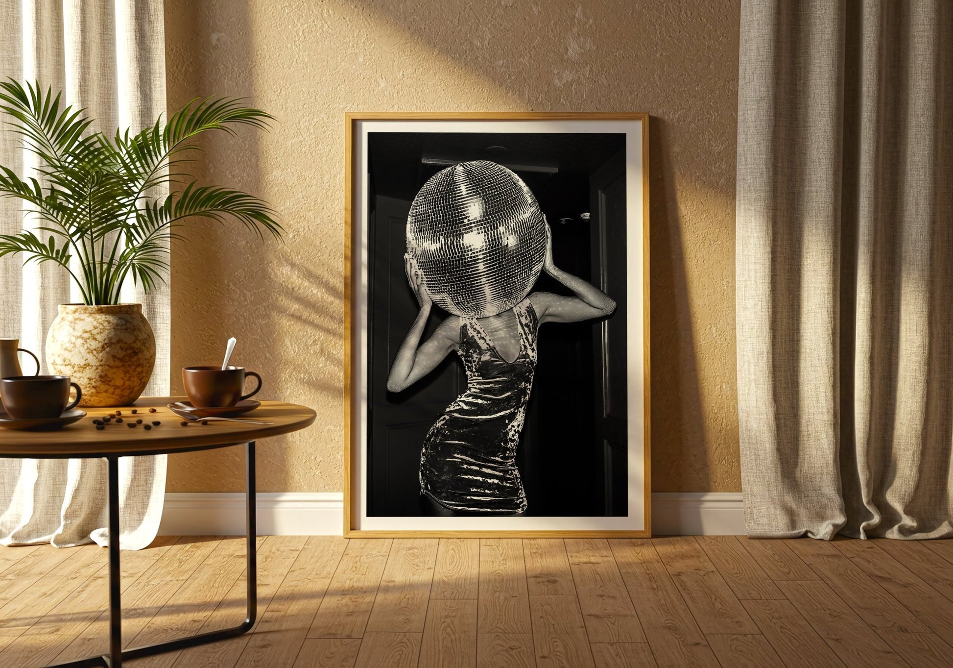 Disco Ball Head No1