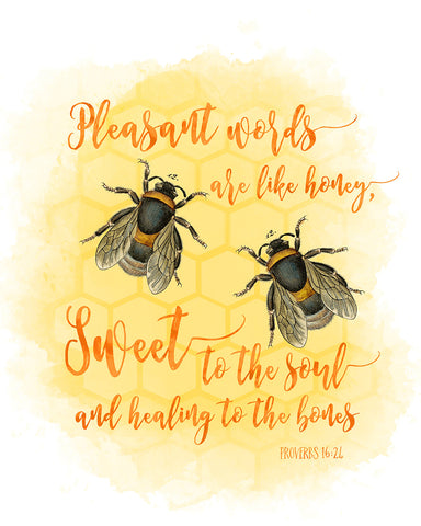 Pleasant Words Are Like Honey No1