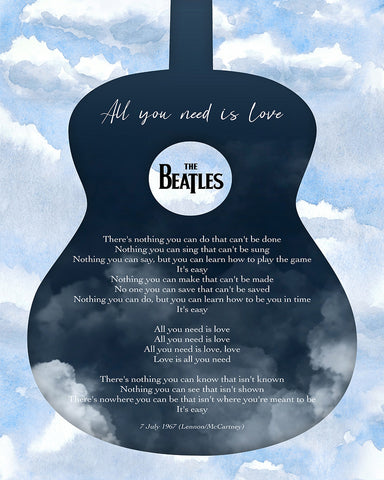 All You Need Is Love No1
