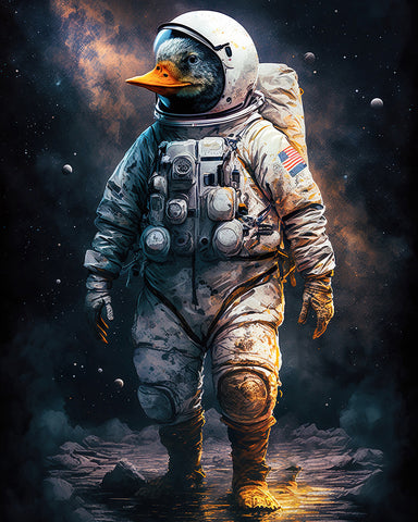 Duck Astronaut