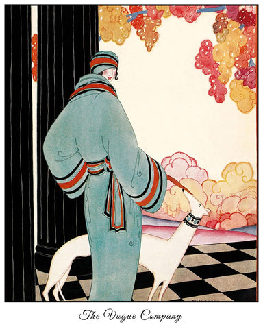 Woman and Dog No1