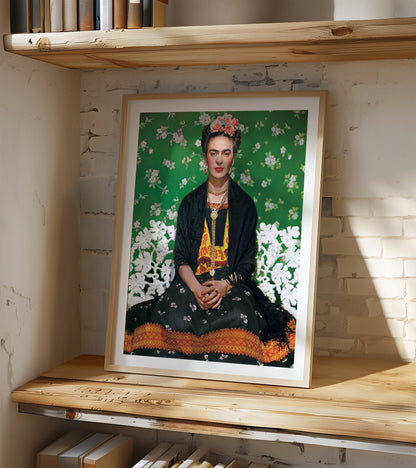 Nickolas Muray - Frida on White Bench