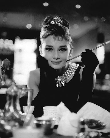 Audrey Hepburn Breakfast at Tiffany's 1961