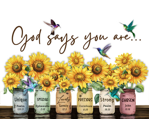 God Says You Are No1