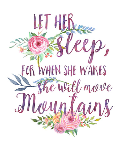 Let Her Sleep No1