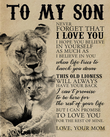 To My Son