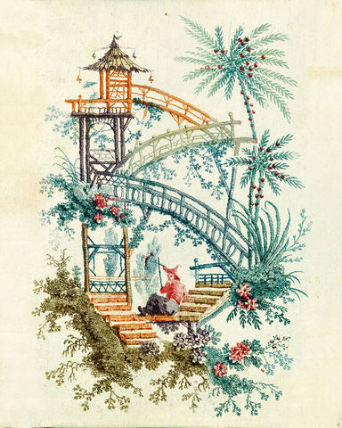 Waterfall Chinoiserie