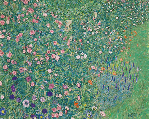 Gustav Klimt - Italian Garden Landscape Poster