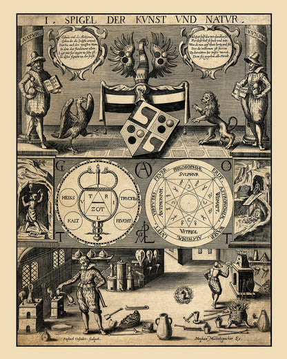 The Mirror of Art and Nature in Alchemy