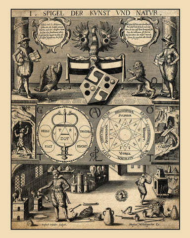 The Mirror of Art and Nature in Alchemy