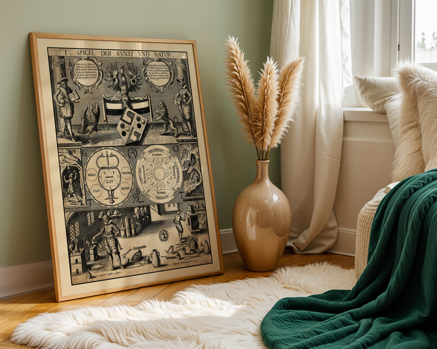 The Mirror of Art and Nature in Alchemy