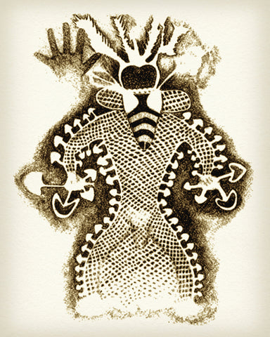 Tassil Mushroom Figure