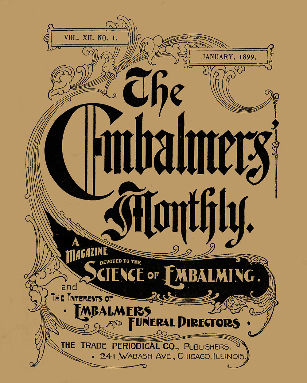 The Embalmers Monthly
