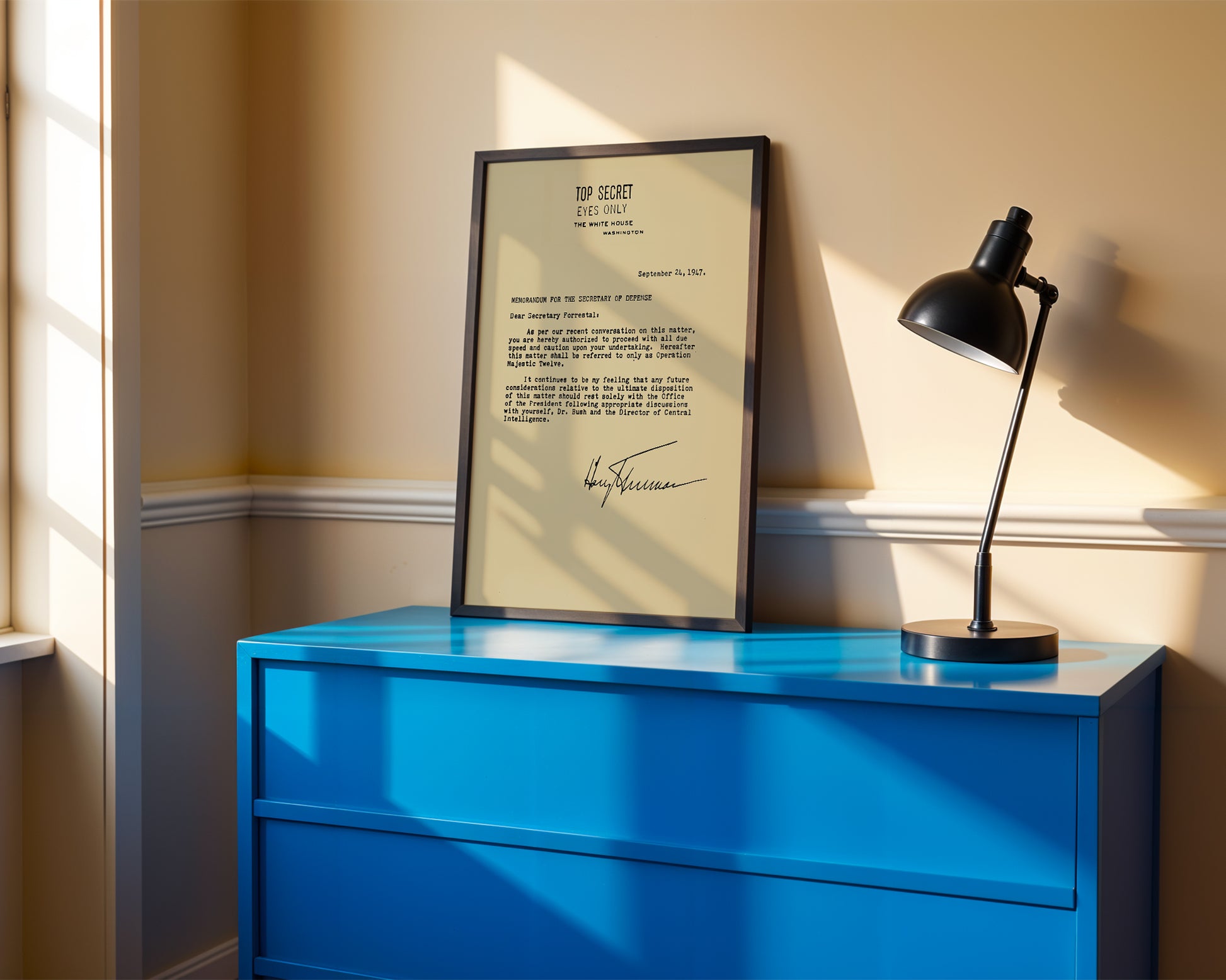 Memorandum For The Secretary