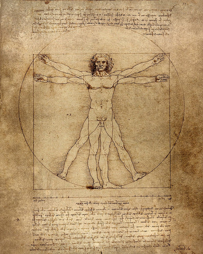 Leonardo Da Vinci - Vitruvian Man