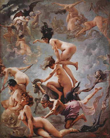 Witches Going To Their Sabbath