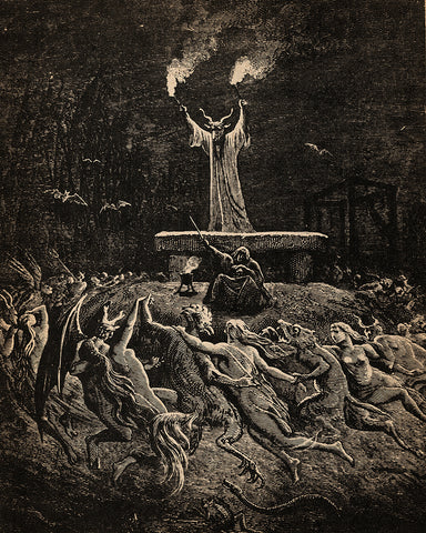 Witches Dancing at a Sabbath