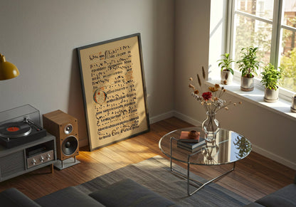 Gregorian Chant Manuscript