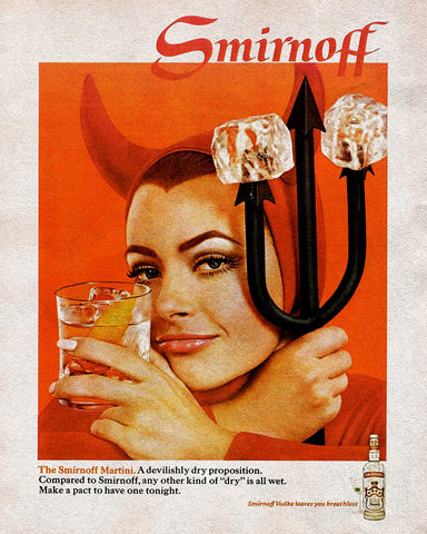 Smirnoff - A Devilishly Dry Proposition