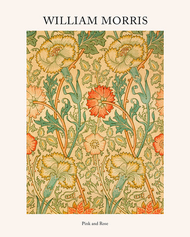 William Morris - Pink and Rose