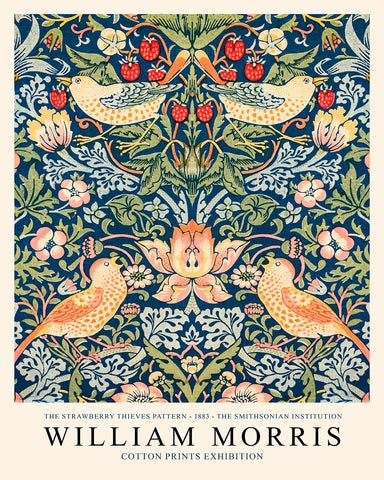 William Morris - Strawberry Thief No1