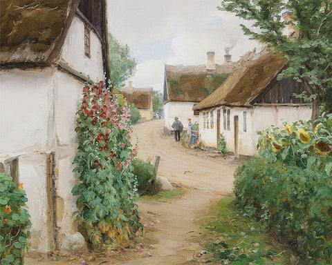 Summer Day in A Village