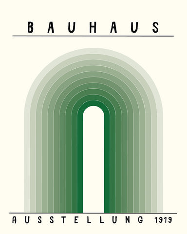 Green Bauhaus Ausstellung 1919