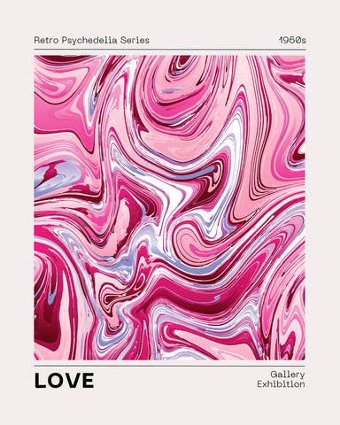 Love - Pink Aura Gradient Psychedelic